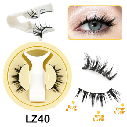 New Magnetic Eye Lashes With Winged Ends Soft Reusable Magnetic Lashes Natural Look 3D False Lashes Makeup With Magnet Tool