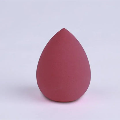 1pc Empty Transparent Puffs Drying Box Storage Case Portable Sponge Stand Cosmetic Egg Shaped Rack Makeup Puff Holder
