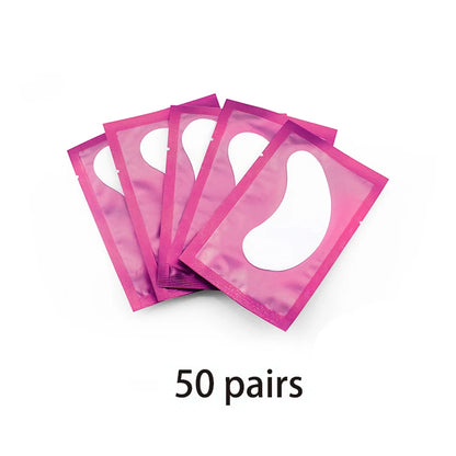 50/100pcs Eye Patches Eyelash Extension Under Eye Pads Makeup Eyelash Patches Tip Stickers Pads For Eyelash Extension Makeup