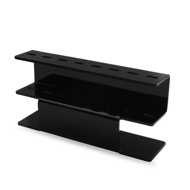 Acrylic Eyelash Tweezers Storage Holder Stand 6 /8 Holes Convenient Tweezer Shelf Hold Lash Extension Supplies Makeup Tools