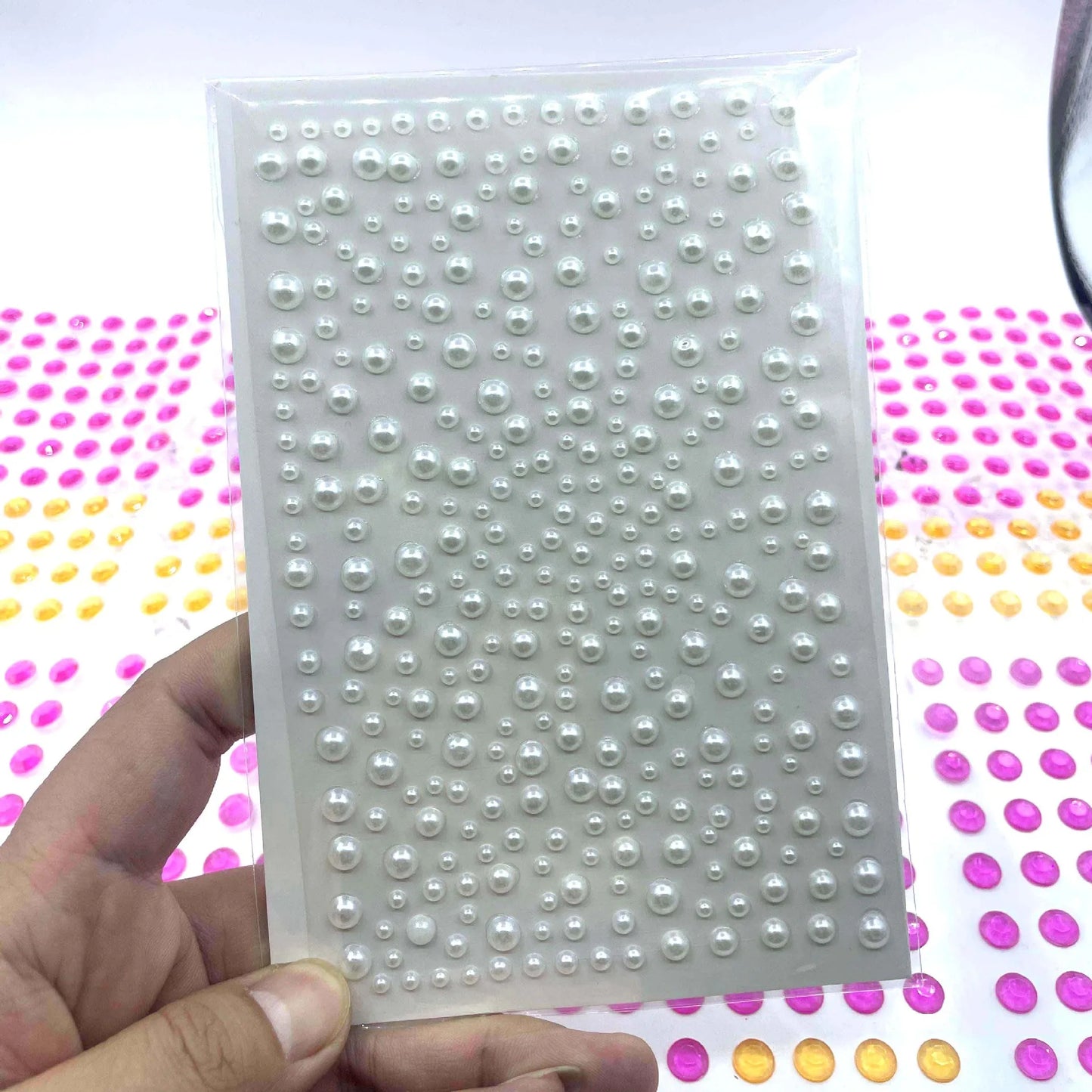 1/2/3Pcs Gold Face Gems Glitter Body Glittery Stereo Gem Stickers Rave Accessories Makeup Rhinestone Stickers For Music Festival