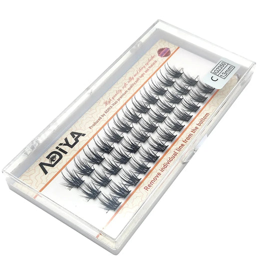 36Pcs C/D/dd 10-15mm DIY Eyelash Extension Segmented Cluster Easy Makeup Big Eye Secret Super Natural Lash Glitter Premade Lash