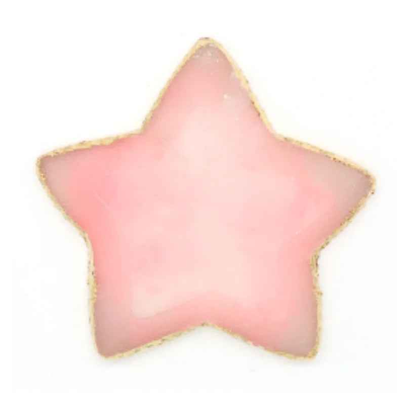 Natural Resin Stone Luxury Nail Art Palette Mix Color Drawing Pallet Gel Polish Display False Nail Tips Shelf DIY Manicure Tools