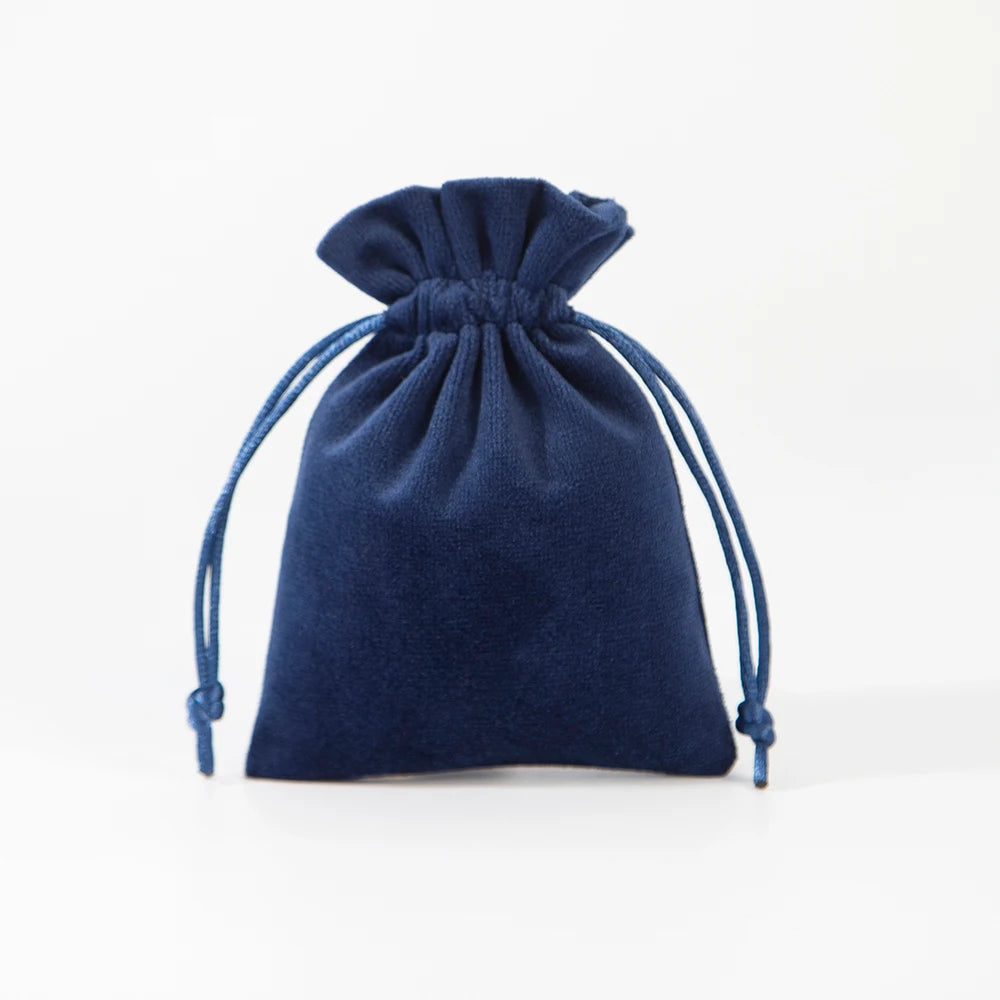 5Pcs Velvet Drawstring Bag 7x9cm 8x10cm 9x12cm 10x15cm 12x16cm 13x18cm 15x20cm Suede Flannel Gift Storage Pouch Makeup Organizer