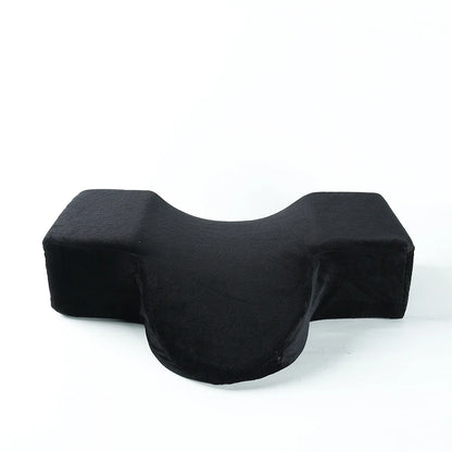 U-shaped memory foam false eyelashes pillow ergonomic curve neck pillow salon home eyelash transplantation beauty makeup