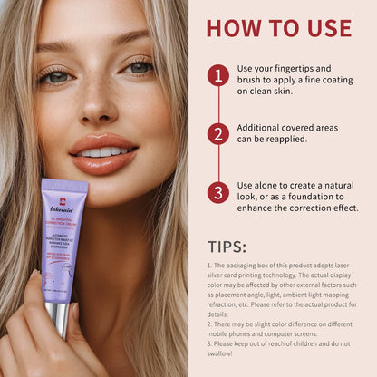 3Pcs /Set CC Cream Centella Korean Makeup Foundation Foundation Cream for Face Base Makeup Color Changing Liquid Foundation