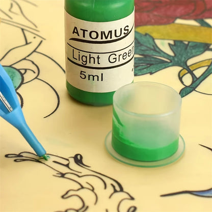 Disposable Tattoo Transparent Ink Cups Permanent Makeup Coloring Pigment Cup Container Tattoo Accessory for Tattoo Artists