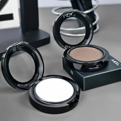 Matte Contour Palette for Daily Use, Easy to Blend Face Powder for Natural 3D Nose Cheek Highlight and Shading, Lasting Makeup