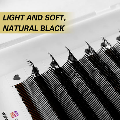 CoMango Premium 5D Flower Fairy Flora Lashes Premade Fans Individual Lashes Extension Soft Natural Makeup Wholesale Supplier