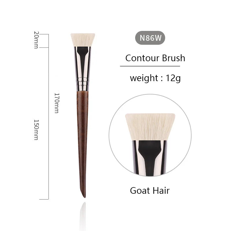 OVW Animal Hair Makeup Brush Complete Set 28PCS Lip Brushes Eyeshadow Brush Soft Makeup Brush Beauty Tools Smudge Brush Single