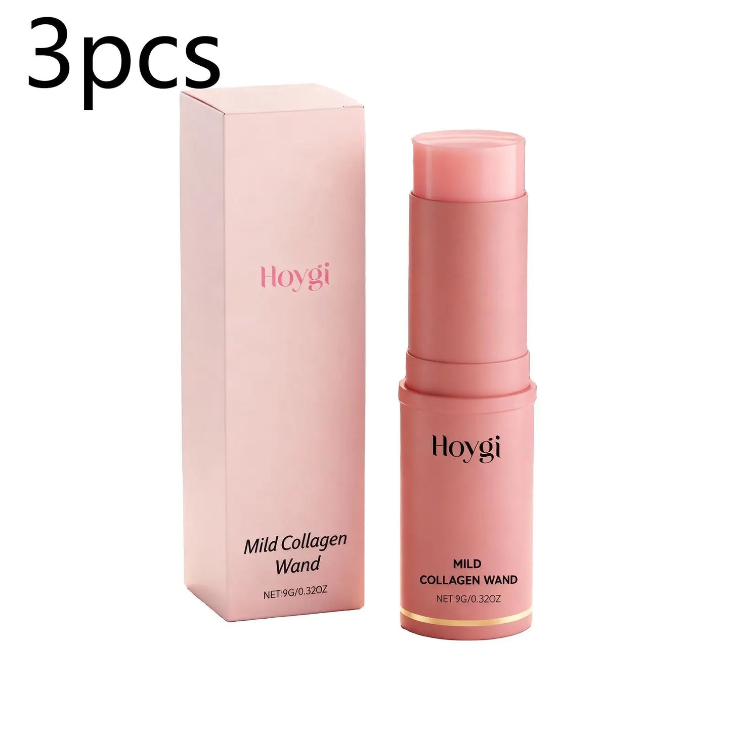 Collagen Pink Hydrating Stick  Deep Hydrating Facial Skin Multi-functional Pink Balm Stick Skin Care Korean Makeup Base Products
