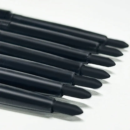 2pcs Waterproof & Sweat-Proof Black Eyeliner Pencils - Long-LastingSmudge-Proof for Bold Eye Makeup, Easy Glide Formula for Perf