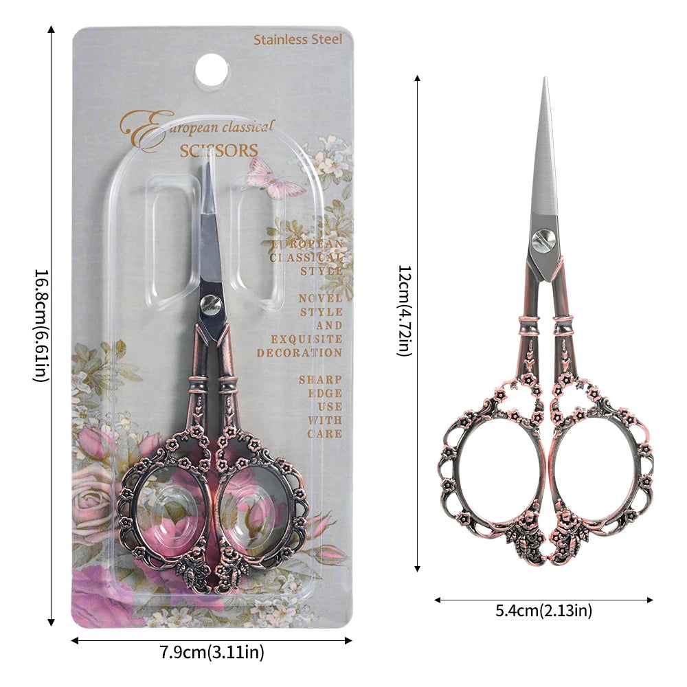 1pc Genuine Stainless Steel Nail Scissor Retro Finger Toe Dead Skin Remover Makeup Tool Nail Multi-Function Manicure Tool BZY888