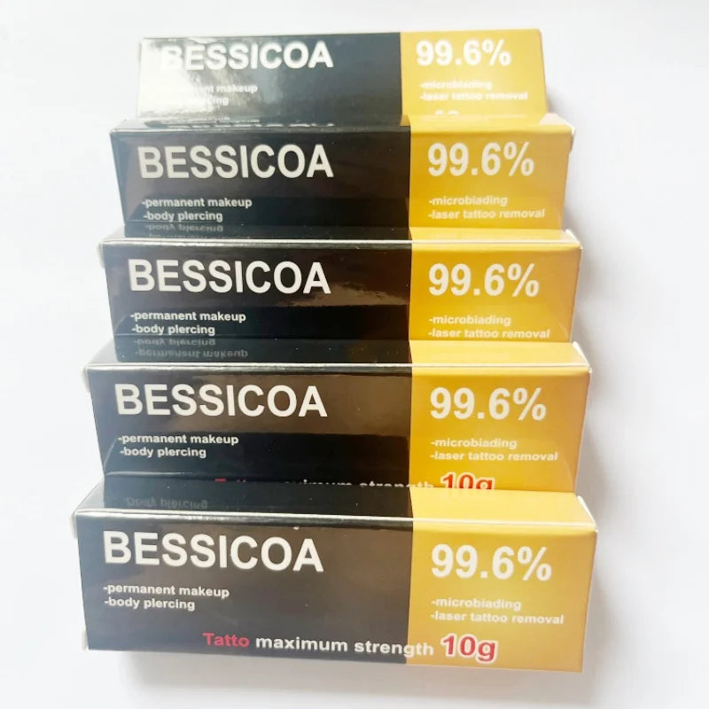 2025 New Original black 99.6% Tattoo Cream Before Surgery Semi Permanent Makeup Beauty Body Eyebrow Lips Liner 10g