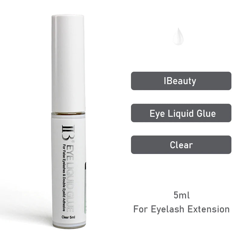 1 Bottle Original IB Super Plus Glue for Eyelash Extensions 5ml Korea Professional IB Gold Wine Red Cap Glue Makeup Tools Shop