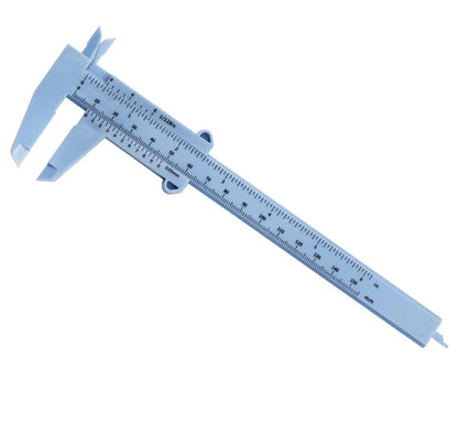 150mm Eyebrow Measuring Ruler Brow Mapping Vernier Caliper Double Scale Plastic Ruler for Eyebrow Tattoo Brow Makeup Tool