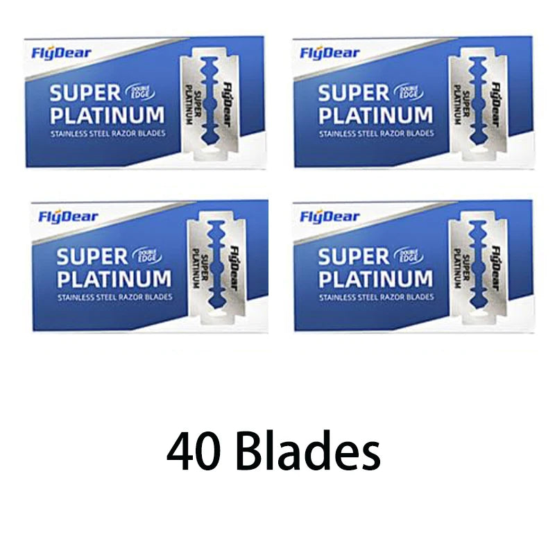 Old-fashioned double-sided razor blades Old-fashioned razor blades Manual razor blades Men's shaving razor blades