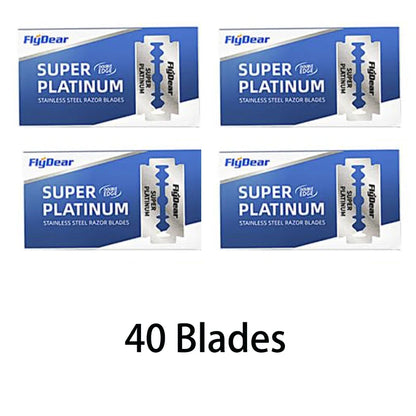 Old-fashioned double-sided razor blades Old-fashioned razor blades Manual razor blades Men's shaving razor blades