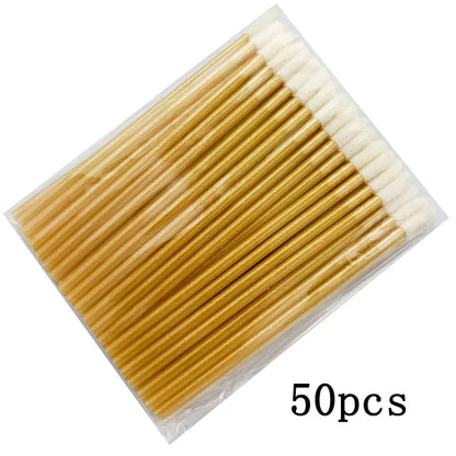 New 5/50/100 Pcs Disposable Lip Brush Eyelash Makeup Brushes Lash Extension Mascara Applicator Lipstick Wands Set Cosmetic Tools