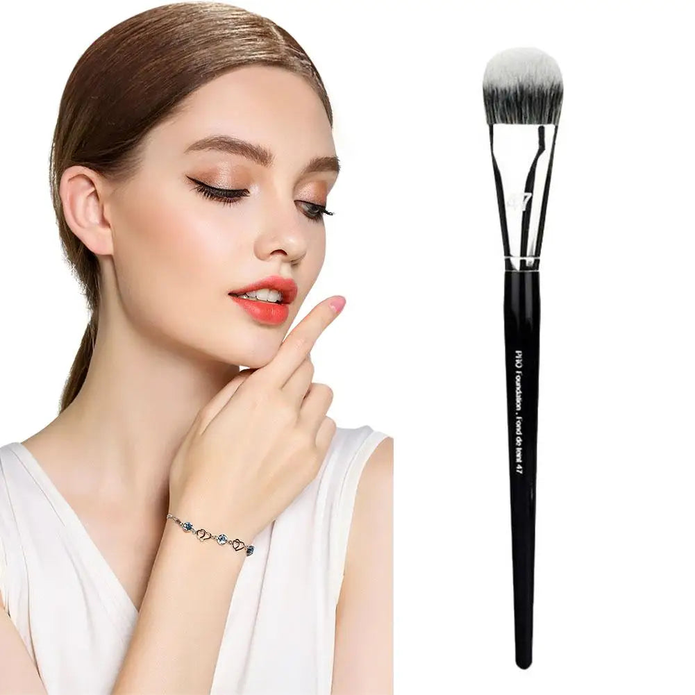 Sephora No.47 bevel angle foundation brush professional slope liquid foundation BB cream Makeup brush