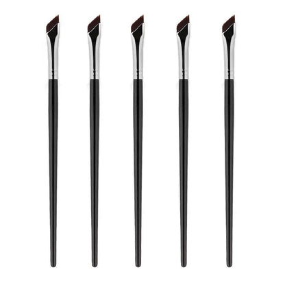 CNK  2/5Pc Upgrade Blade Eyeliner Brush Ultra Thin Fine Angle Flat Eyebrow Brush Under The Eyes Place Precise Detail Brush tools