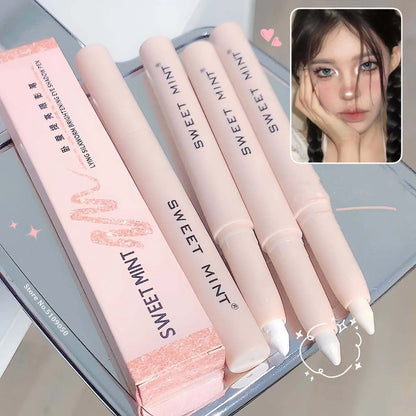White Eyeliner Shiny Glitter Eyeshadow Stick Eye Liner Pen 15 Colors Matte Brown Pink Pearlescent Eyes Makeup Brighten Silkworm