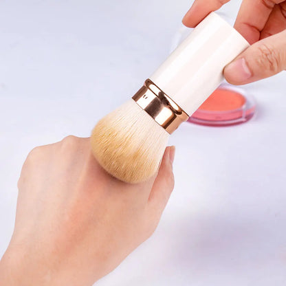 1pcs Professional Makeup Brushes Retractable Blusher Powder Foundation Face Concealer Kabuki Makeup Brush Cosmetic Tools