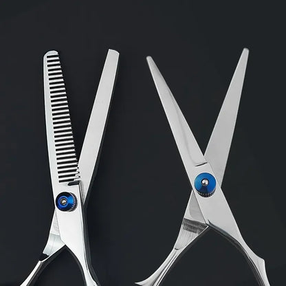 Hairdressing Scissors Stainless Steel Professional Hairdressing Scissors Cutting Thinning Scissors Barber Shear Home Salon