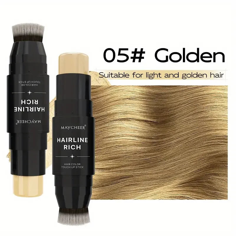 Waterproof Hairline Concealer Stick - Instantly Conceal Roots and Shadows for a Natural-looking Makeup Look Shadow Powder Stick