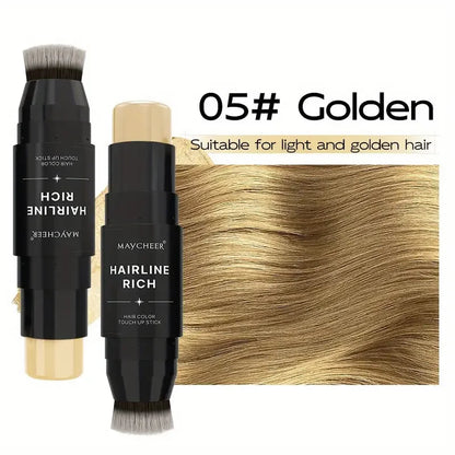 Waterproof Hairline Concealer Stick - Instantly Conceal Roots and Shadows for a Natural-looking Makeup Look Shadow Powder Stick