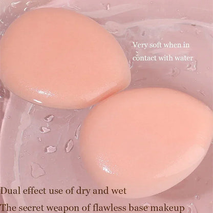5/10Pcs Mini Finger Puff Foundation Small Air Cushion Powder Sponge Face Concealer BB Cream Cosmetic Applicator Makeup Tools