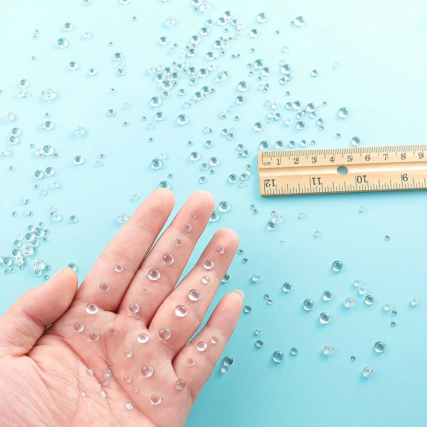 Elegant and delicate pure water drop stickers, makeup accessories, cosplay mermaids Photography props, stage performance accesso