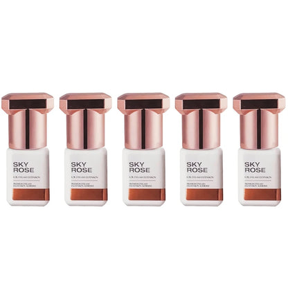 5 Bottles SKY Rose Glue Eyelash Extensions 1s Fast Drying Korea Sky Glue 5ml False Lash Glue Makeup Tools Adhesive Supplies Shop