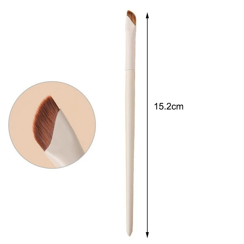 Blade Eyeliner Brush Ultra Thin Fine Angle Flat Eyebrow Brush Flat Sickle Eyeliner Brushes Precise Detail Brush Makeup Tools