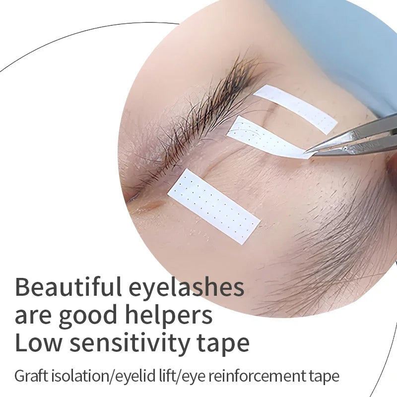 Wholesale 4mm Width Eyelash Extension Tape Makeup Breathable Anti-allergy Easy to Tear Micropore Tape Professional Lashes Tape