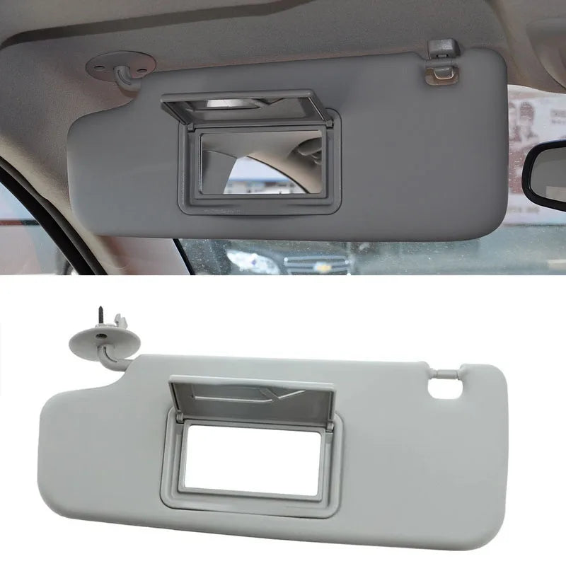 Car Interior Sun Visor For Chevrolet Chevy Sonic 2012-2020 Spark 2013-2022 Aveo 2011-2015 Daewoo Matiz Panel With Makeup Mirror