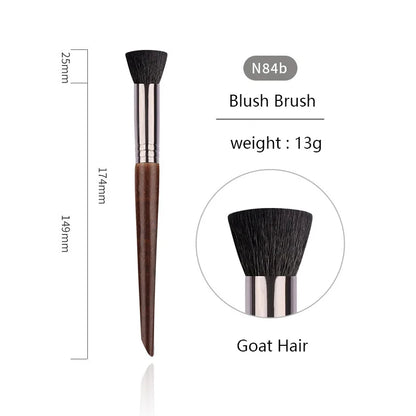 OVW Animal Hair Makeup Brush Complete Set 28PCS Lip Brushes Eyeshadow Brush Soft Makeup Brush Beauty Tools Smudge Brush Single