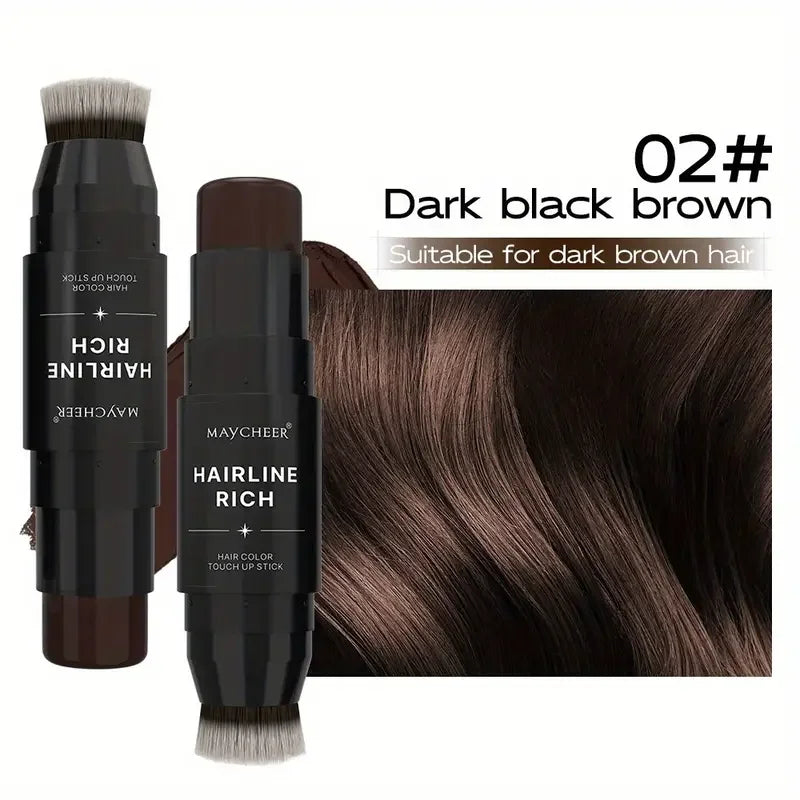Waterproof Hairline Concealer Stick - Instantly Conceal Roots and Shadows for a Natural-looking Makeup Look Shadow Powder Stick