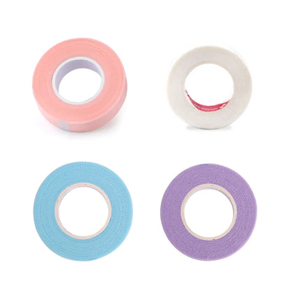 2/8PCS Micropore Lash Tape Eyelash Extension Supplies Transparent 4.5/9m Breathable Easy To Tear Medical Tapes Lash Makeup Tool