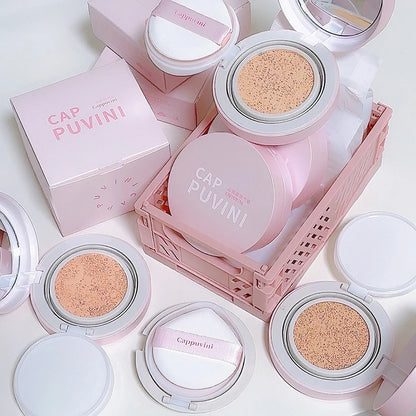 Moisturizing Concealer Air Cushion CC Cream Natural Waterproof Brighten Cushion Foundation High Coverage Makeup Base Cosmetics