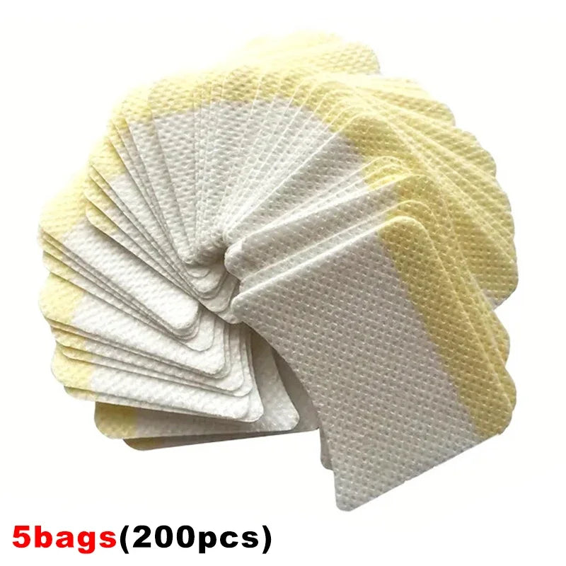 200/40Pcs Disposable Cotton Eyelashes Patch Sticker For Removing Eyelashes Under Eye Paper Patches Cleaning Tool Makeup Supplies