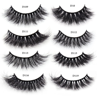 LEHUAMAO Eyelashes 3D Mink Lashes natural mink lashes for daily wear soft lashes Eyelash extension real Eyelash for makeup D103