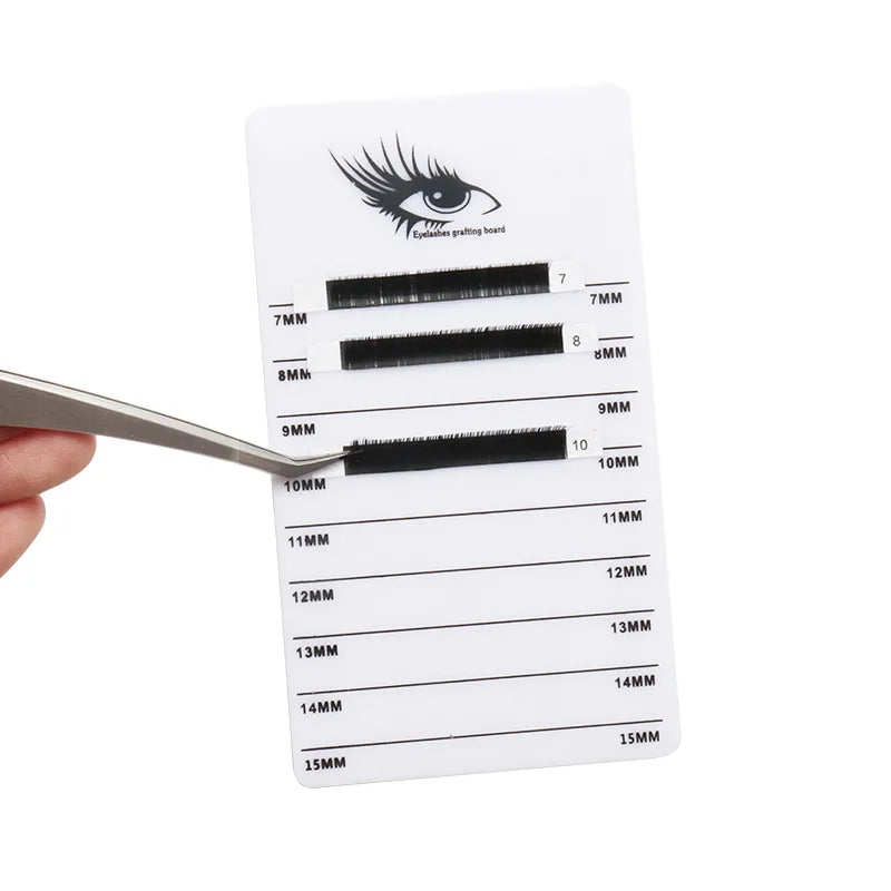 1 pc False Eyelashes  Acrylic Pallet Glue lash Pallet Holder Grafting Eyelashes Extension women Makeup Tool