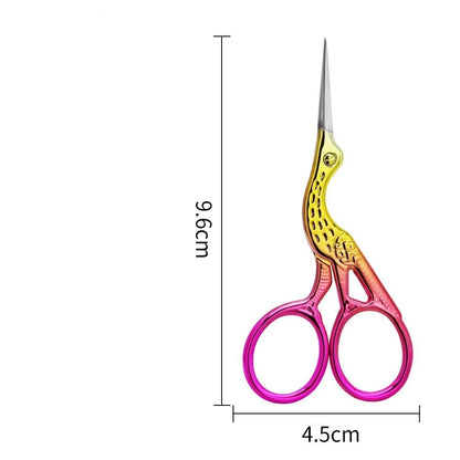 1pc European-style Makeup Scissors 9CM Compact Stainless Steel Small Professional Eyebrow Nose Hair Cut Manicure Nail Tools