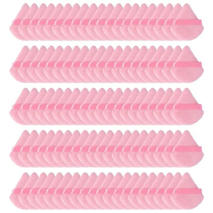 10/20PCS Triangle Makeup Sponge -Luxurious Velour,Ultra-Soft & Washable -Wet or Dry, Perfect for Loose Powder, Foundation & Body