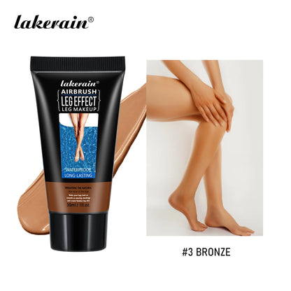 100ml Leg Makeup Long-lasting Waterproof And Anti-Transfer Concealer Even Skin Tone Wheat Tan Brown Liquid Foundation