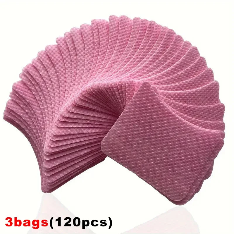 200/40Pcs Disposable Cotton Eyelashes Patch Sticker For Removing Eyelashes Under Eye Paper Patches Cleaning Tool Makeup Supplies