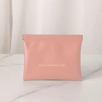 Fashion Simple Lipstick Makeup Bag Portable Mini Cosmetic Organizer Pouch PU Travel Jewelry Handbag Key Small Bags Storage Bag