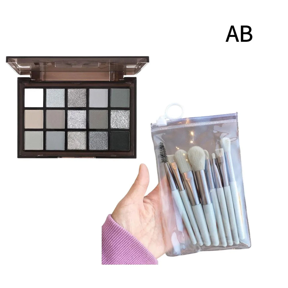 15 Colors Sexy Eyeshadow Palette Wild Dark Night Shadow Cosmetics Long Lasting Pearlescent Smoky Makeup Portable Safe 2026