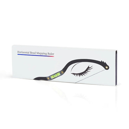 Tattoo auxiliary drawing line ruler eyebrow horizontal ruler aluminum alloy tattoo ruler horizontal positioning ruler tattoo aux